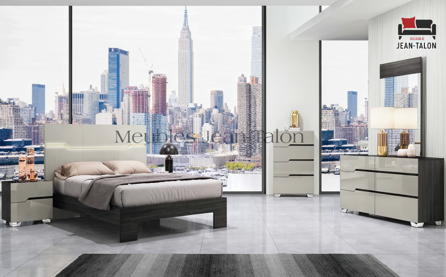 SKYLAR 1051β’ β 6-PIECE BEDROOM SET