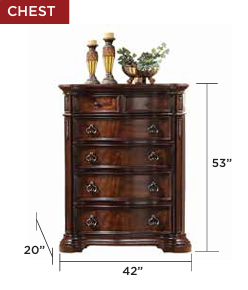 BOMBAY 1101™ – 6-PIECE BEDROOM SET