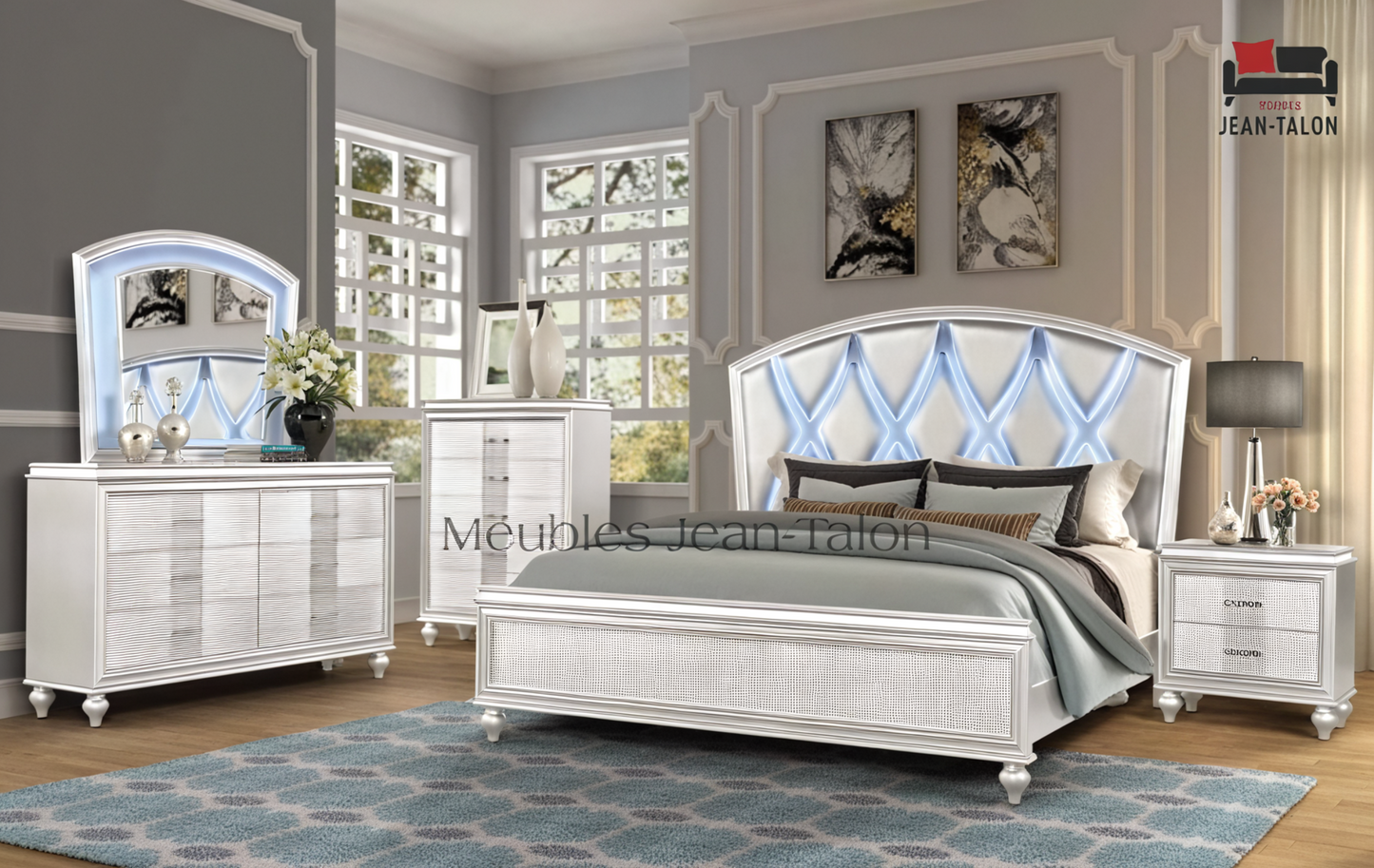 GINGER 1141β’ β 6-PIECE BEDROOM SET