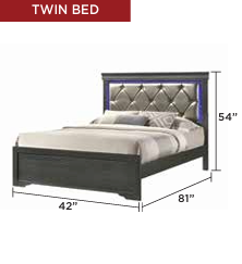 BROOKLYN 1161™ – 6-PIECE BEDROOM SET