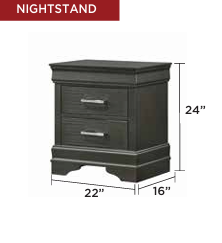 BROOKLYN 1161™ – 6-PIECE BEDROOM SET