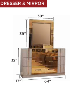 LORENZO 1341™ – 6-PIECE BEDROOM SET