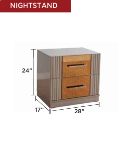 LORENZO 1341™ – 6-PIECE BEDROOM SET