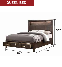 KENZO 1441™ – 6-PIECE BEDROOM SET