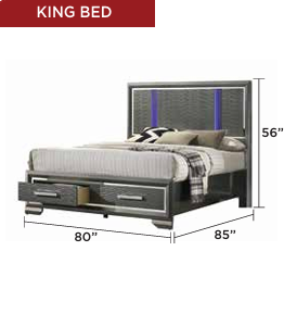 JULIETTE 1461™ – 6-PIECE BEDROOM SET