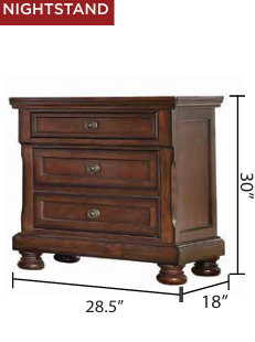 AUSTIN 852β’ β 6-PIECE BEDROOM SET