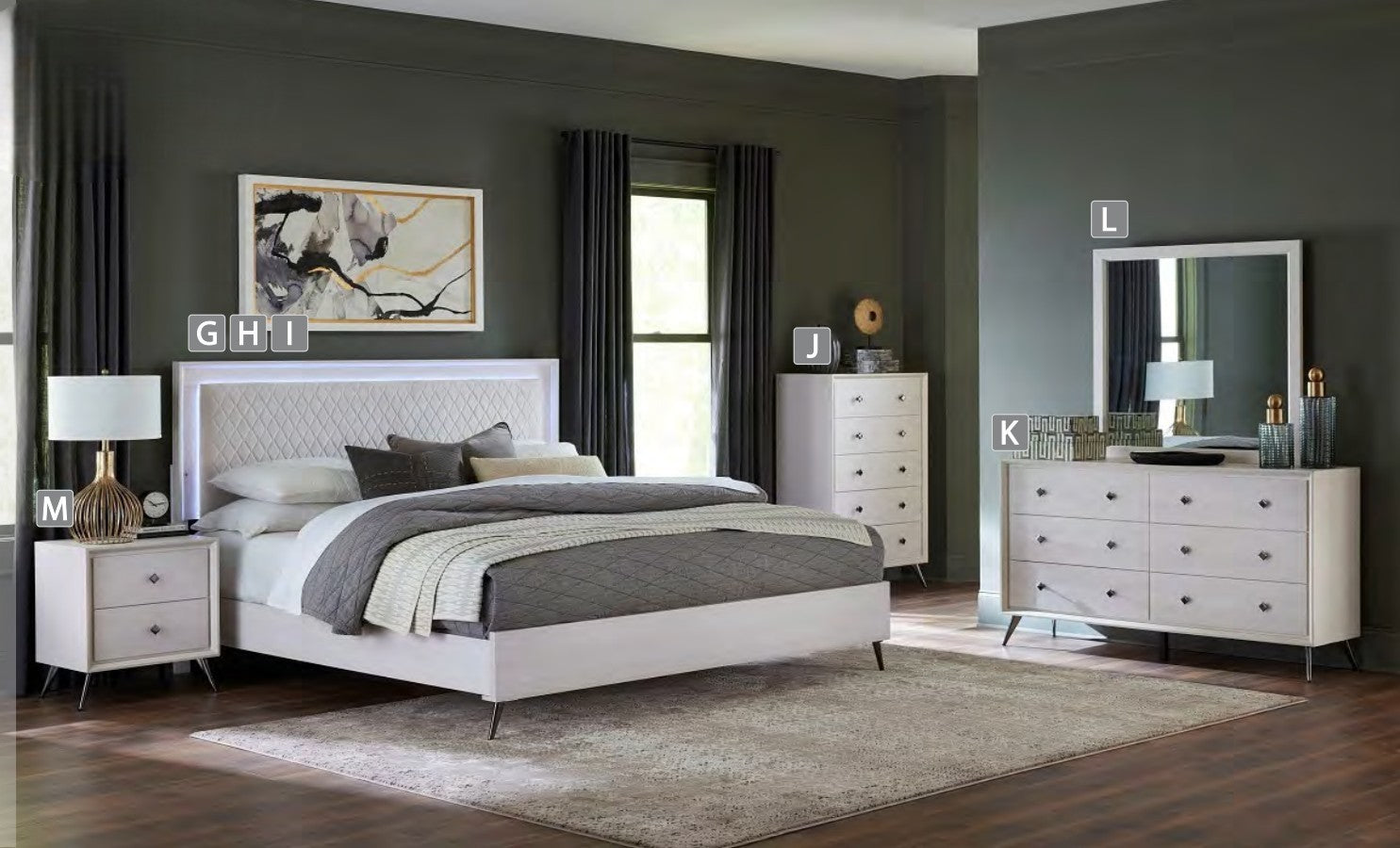 6-Piece Ella Bedroom Set