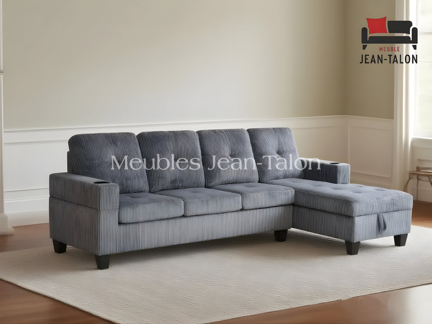 VALENCIA™ – CORDUROY FABRIC SECTIONAL