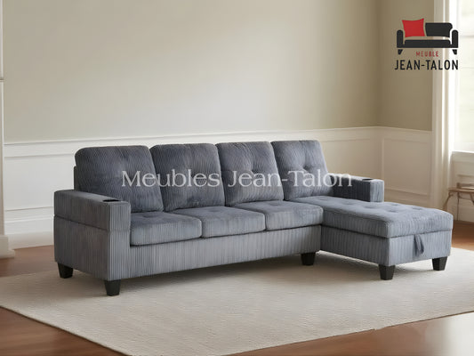 VALENCIA™ – CORDUROY FABRIC SECTIONAL