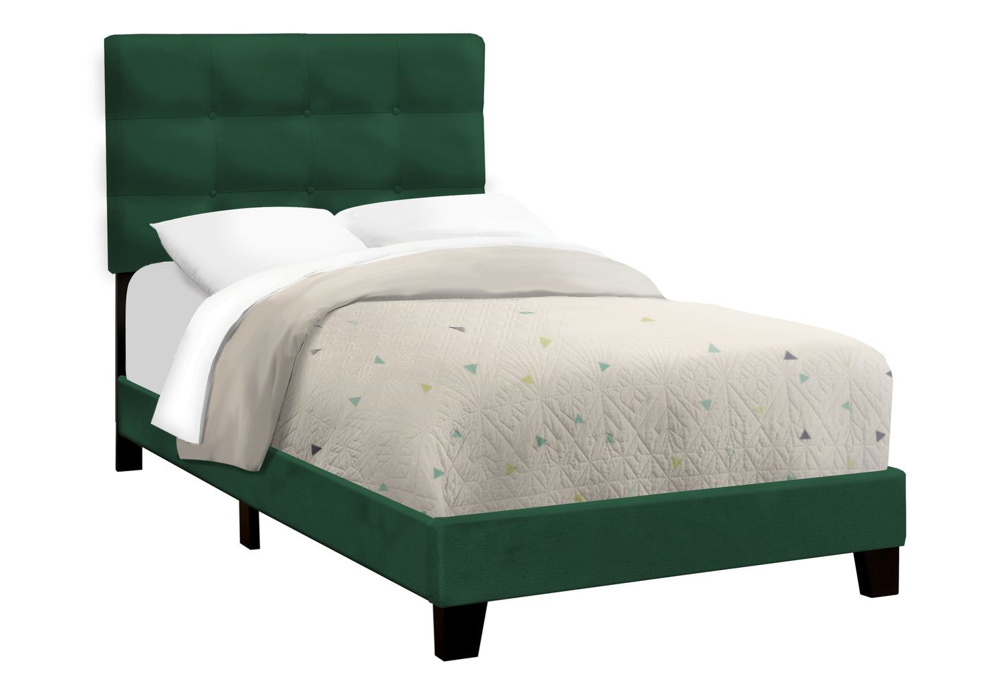ASTON VELVET™ – UPHOLSTERED SINGLE BED – I-5918T