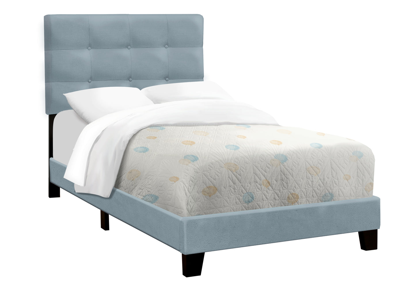 ASTON VELVET™ – UPHOLSTERED SINGLE BED – I-5918T