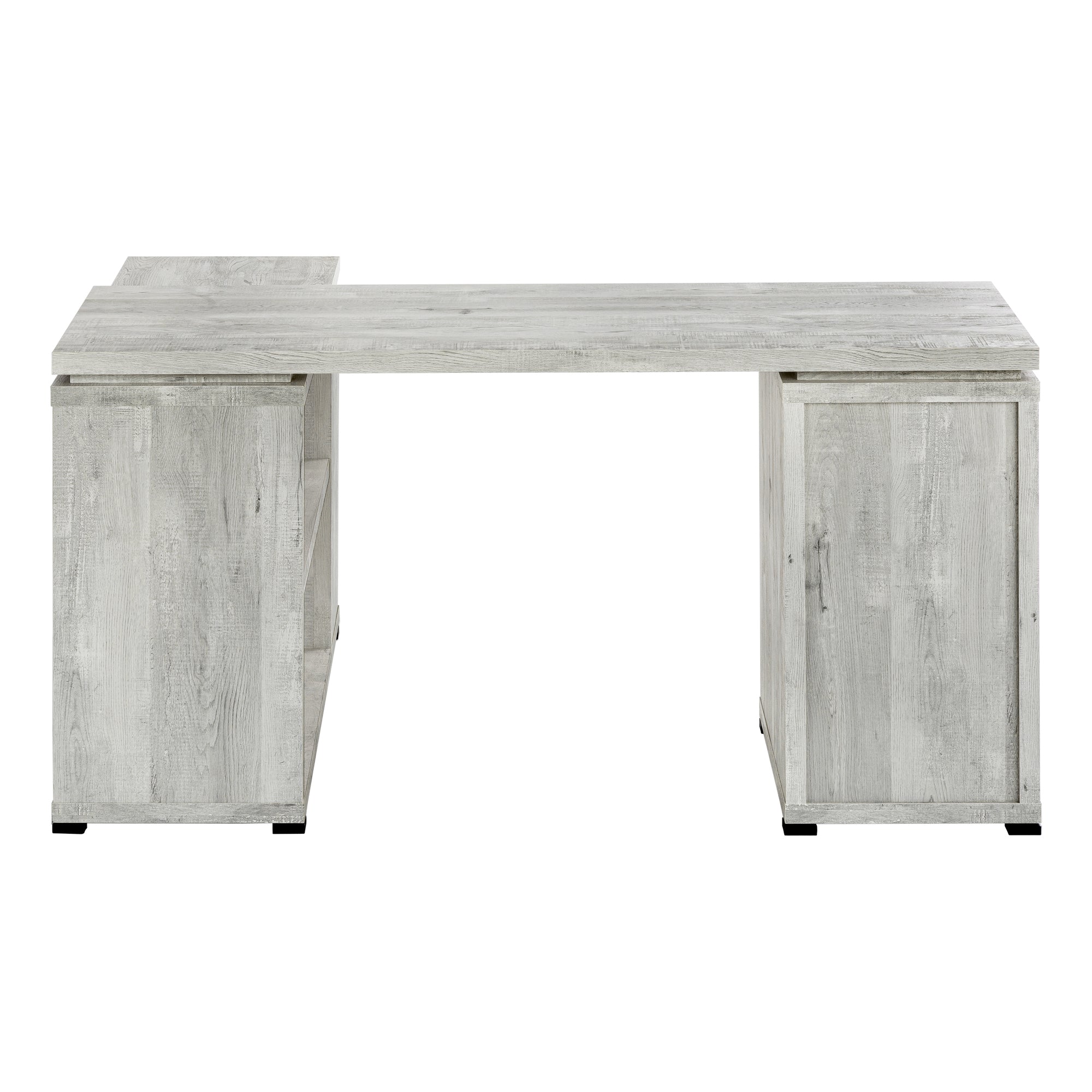 VANTEX CORNER™ – L-SHAPED RECLAIMED OFFICE DESK – I 7421