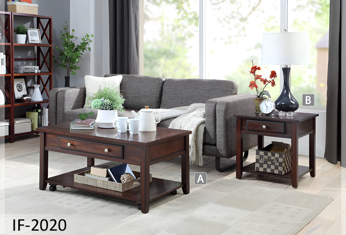 Ensemble de 3 tables basses – IF-2020