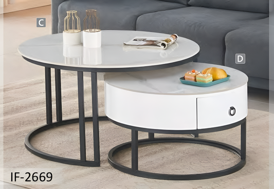 2-Piece Coffee Table Set – IF-2669