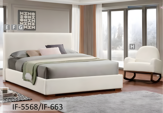 2-Pieces IF-5568 Bedroom Set