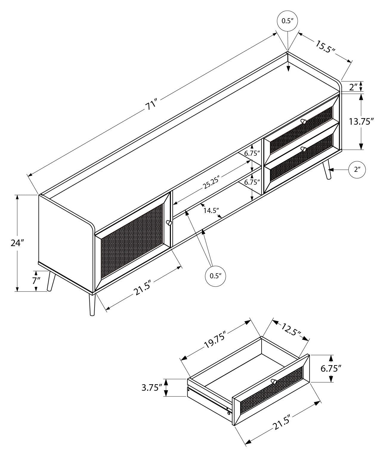 TV Stand – I-2723