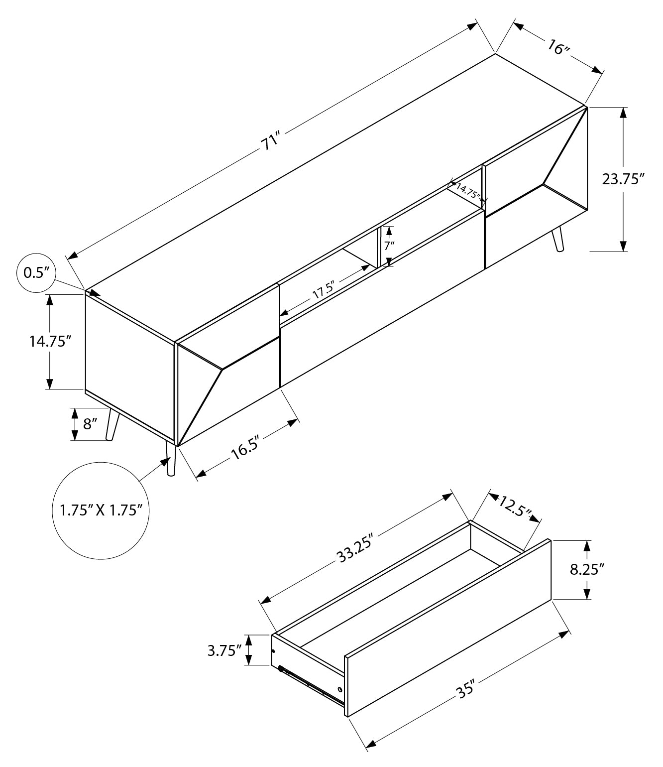 TV Stand – I-2754