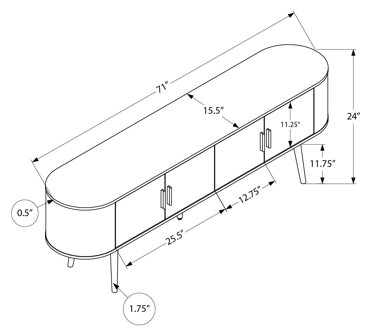 TV Stand – I-2798