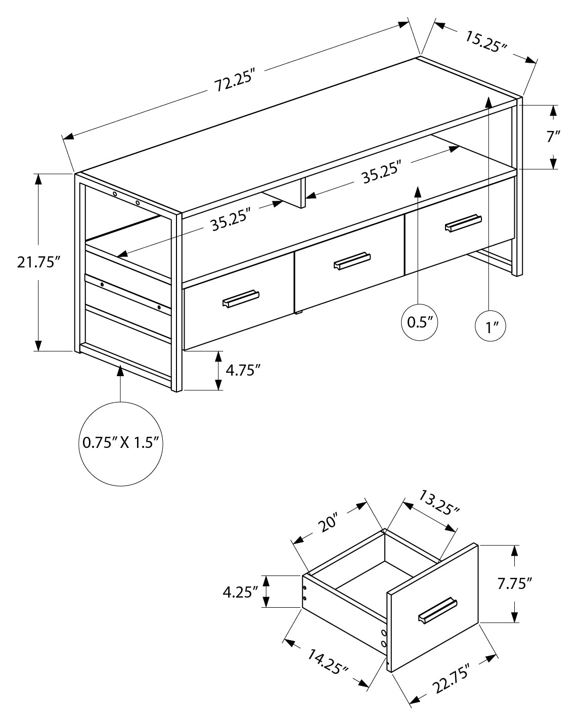TV Stand – I-2845