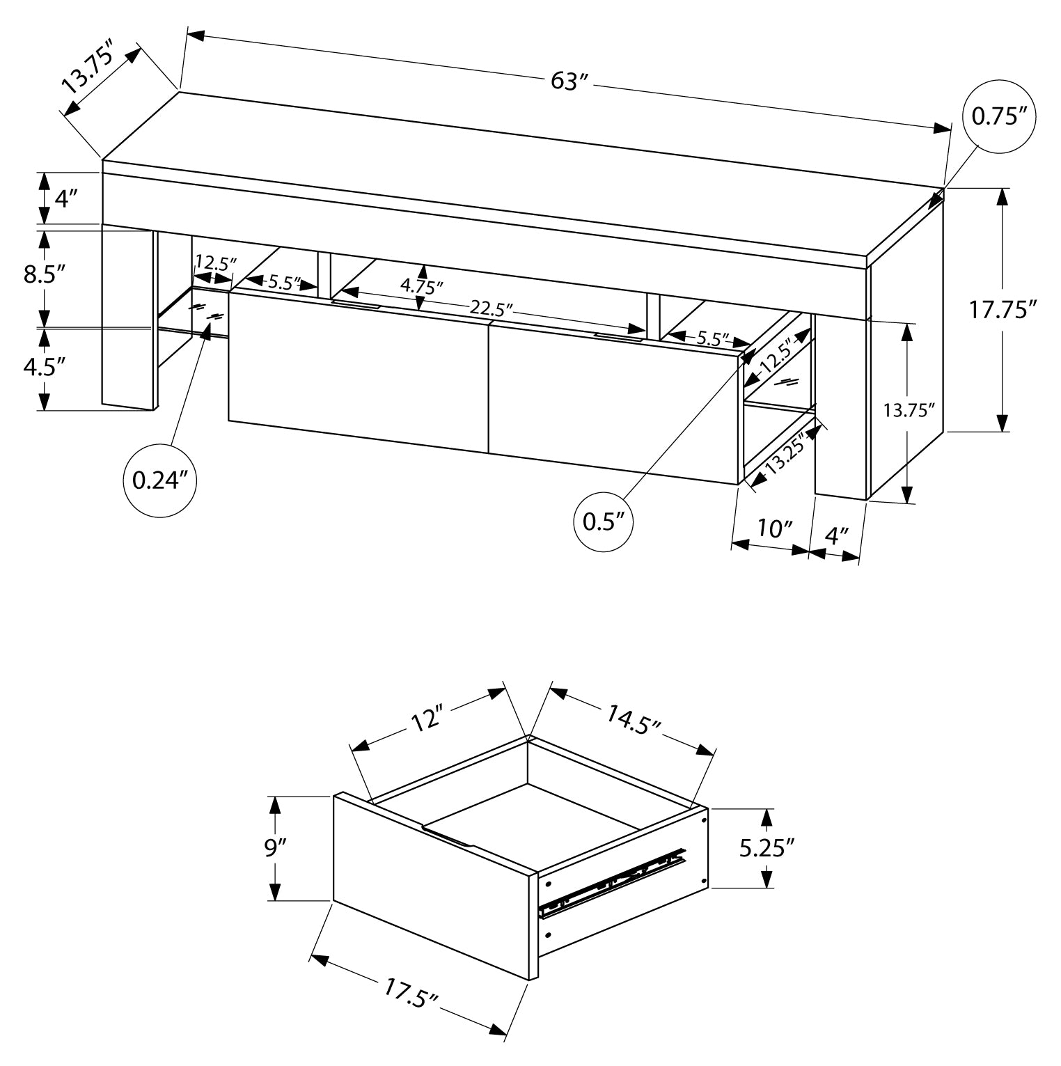 TV Stand – I-3548