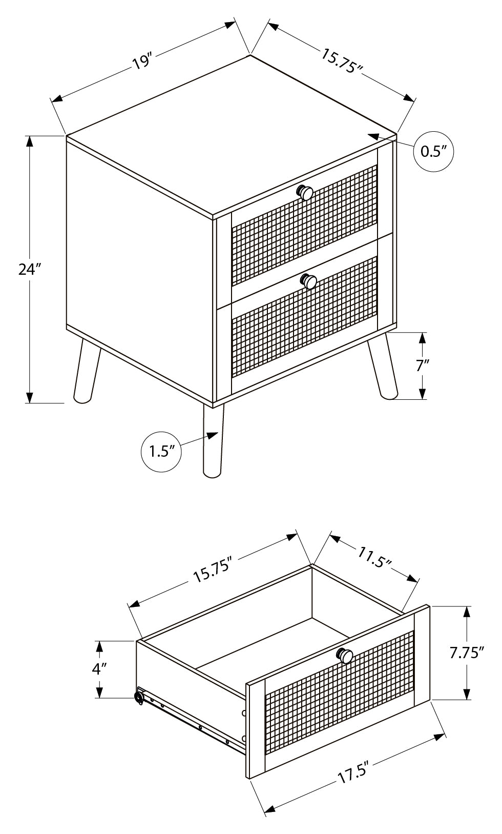 NARVIK™ ACCENT TABLE – I 3619
