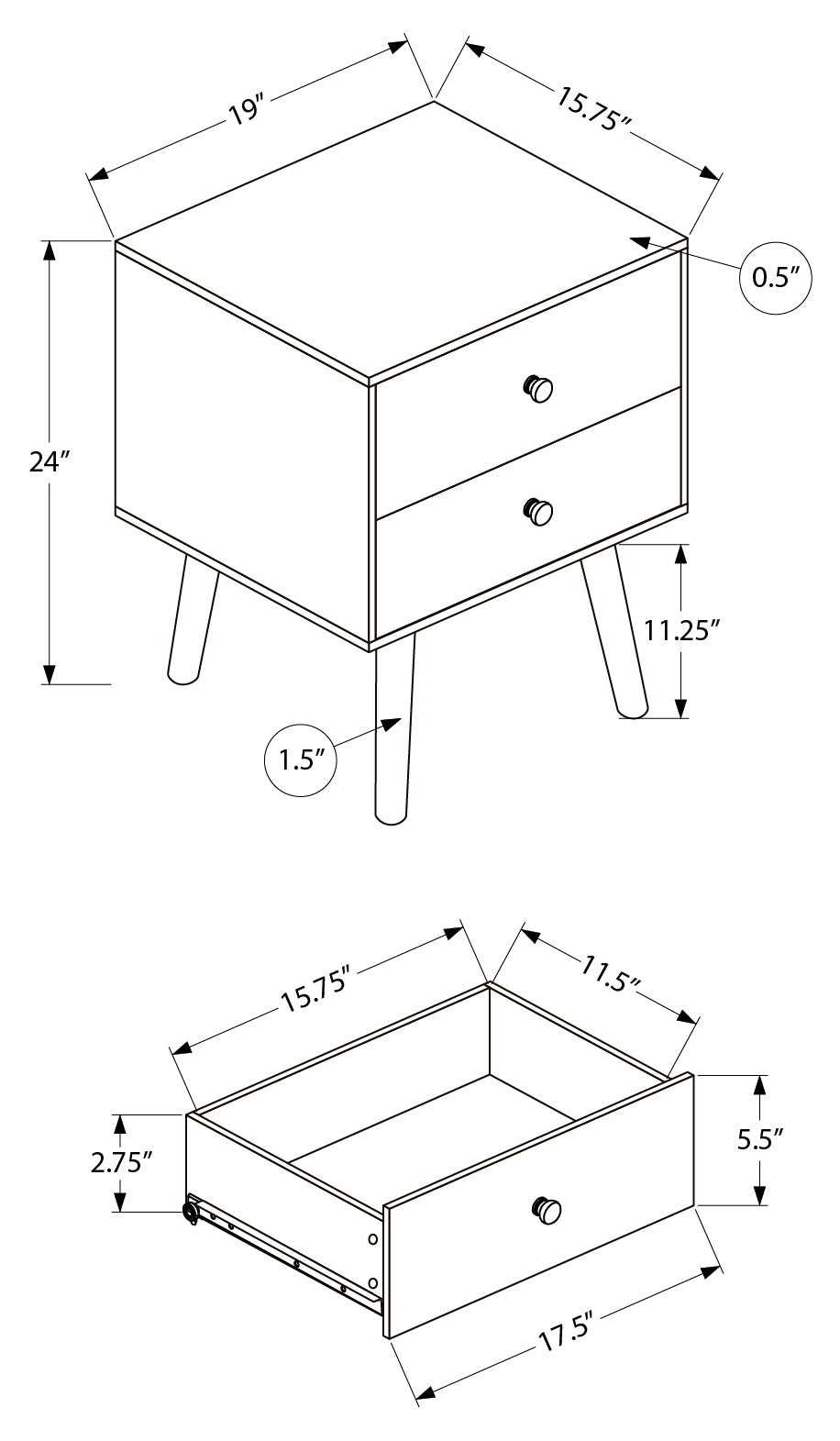 VALDEN™ – ACCENT TABLE – I 3628