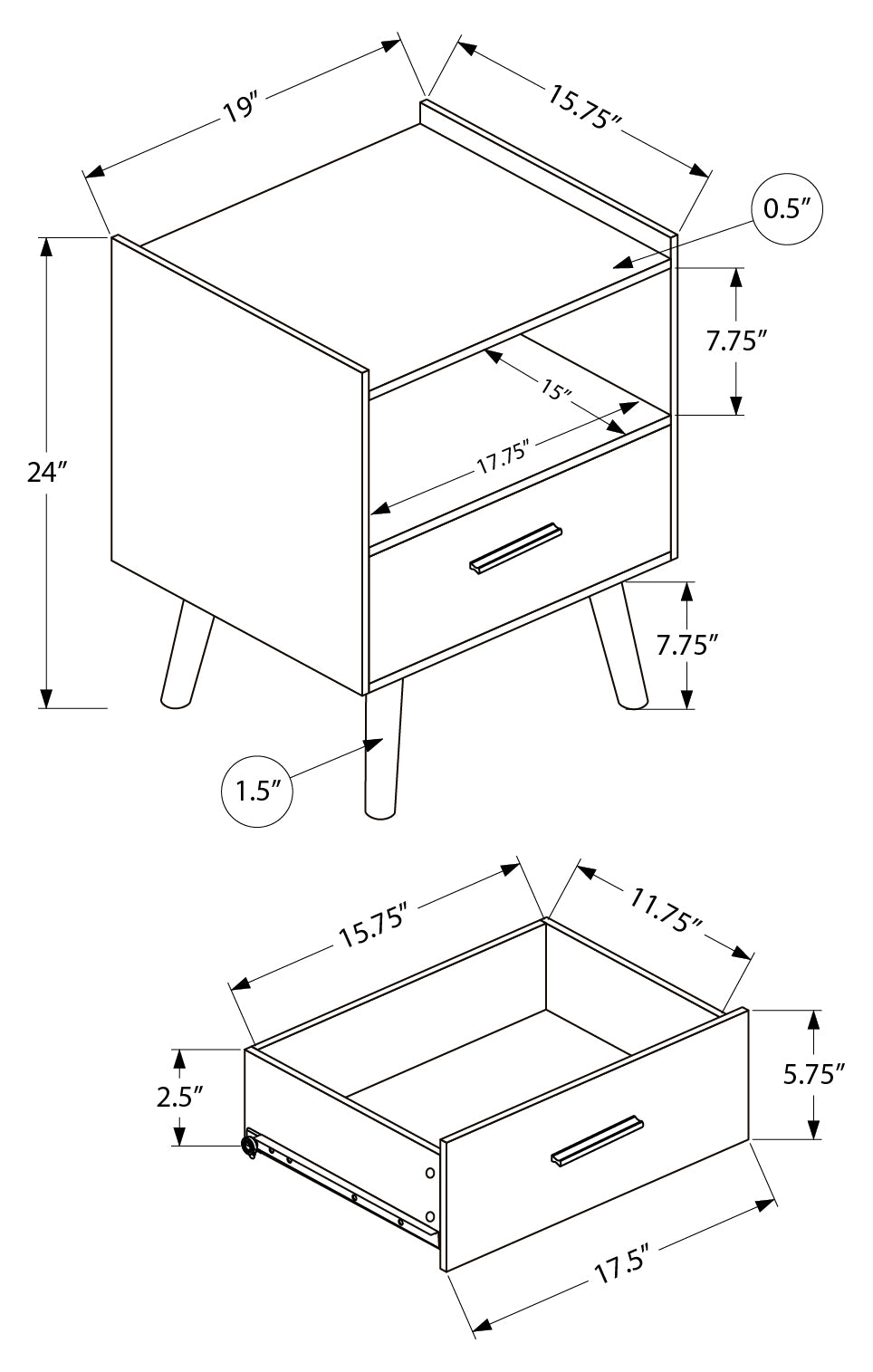 TURO™ – ACCENT TABLE – I 3666