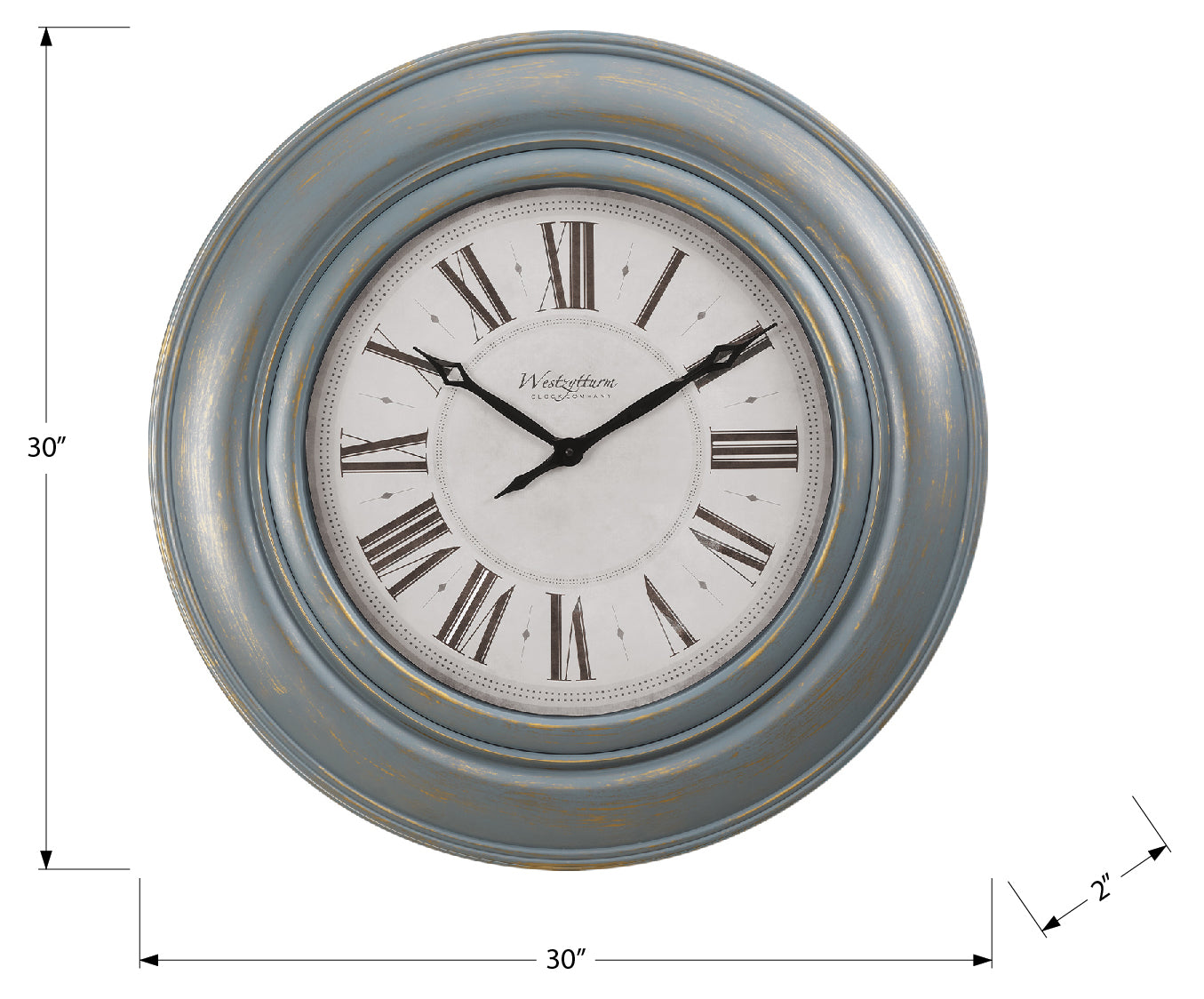 WESTGATE™ WALL CLOCK – I 9028