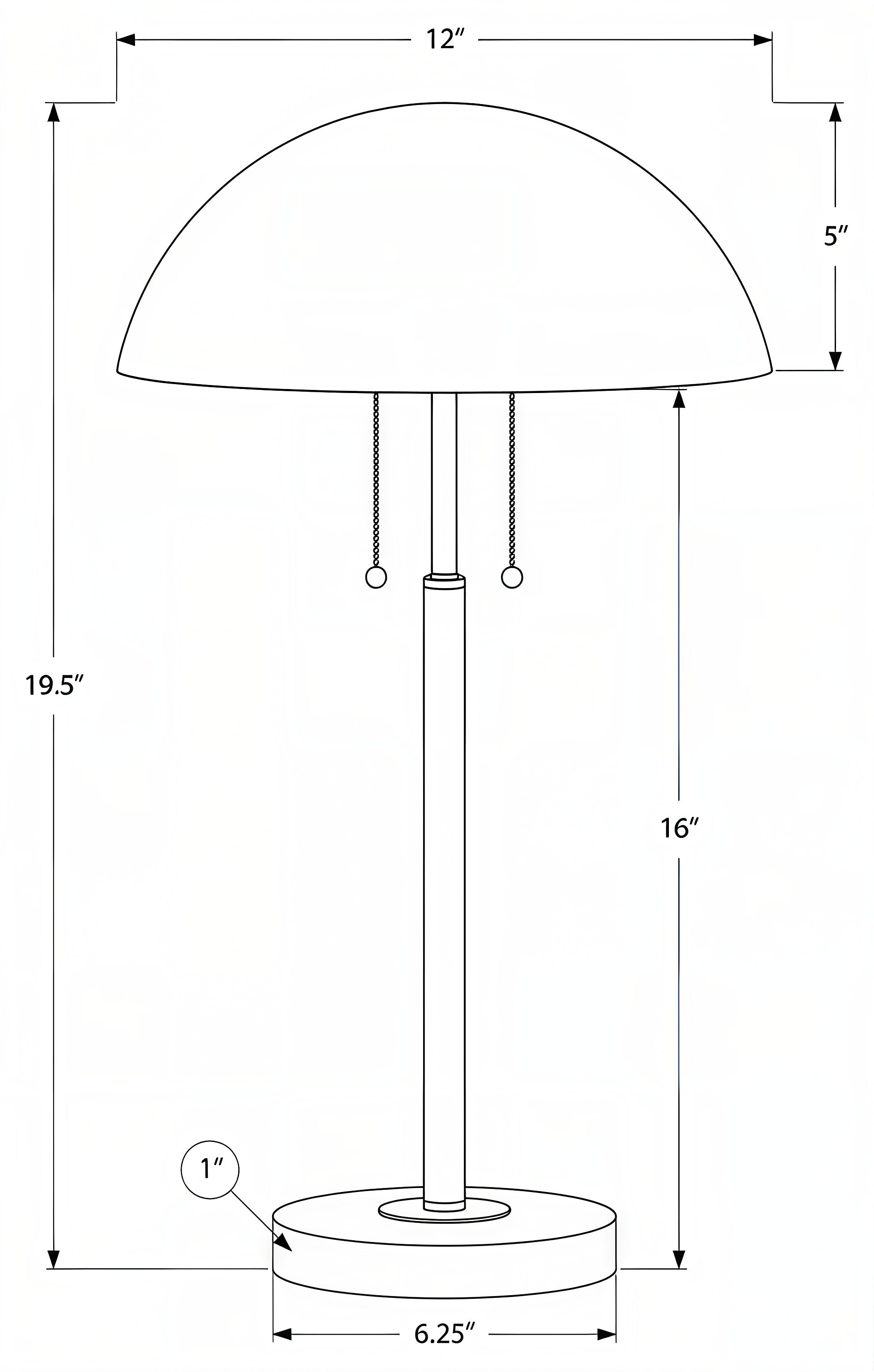 LUMORA DOME™ – RETRO MODERN METAL TABLE LAMP – I 9954