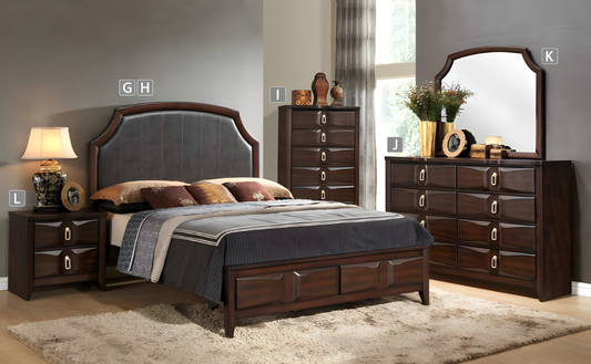 6-Pieces Nina Bedroom set