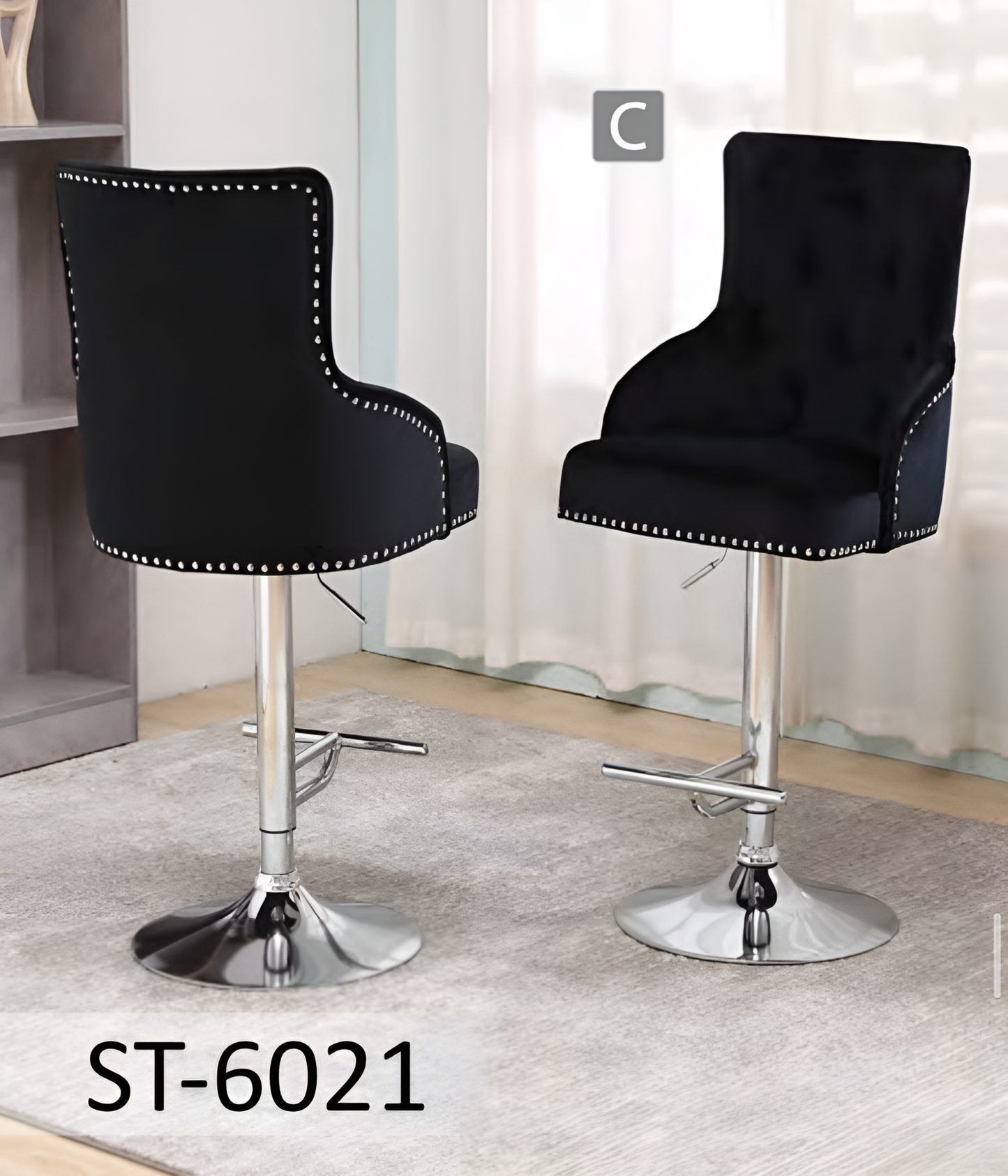 Velvet Bar Stool – ST-6020