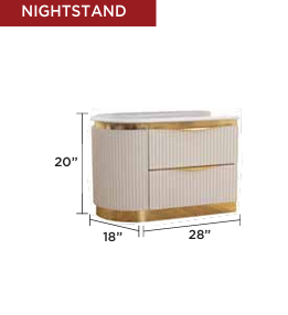 LAURA 1401™ – 5-PIECE BEDROOM SET