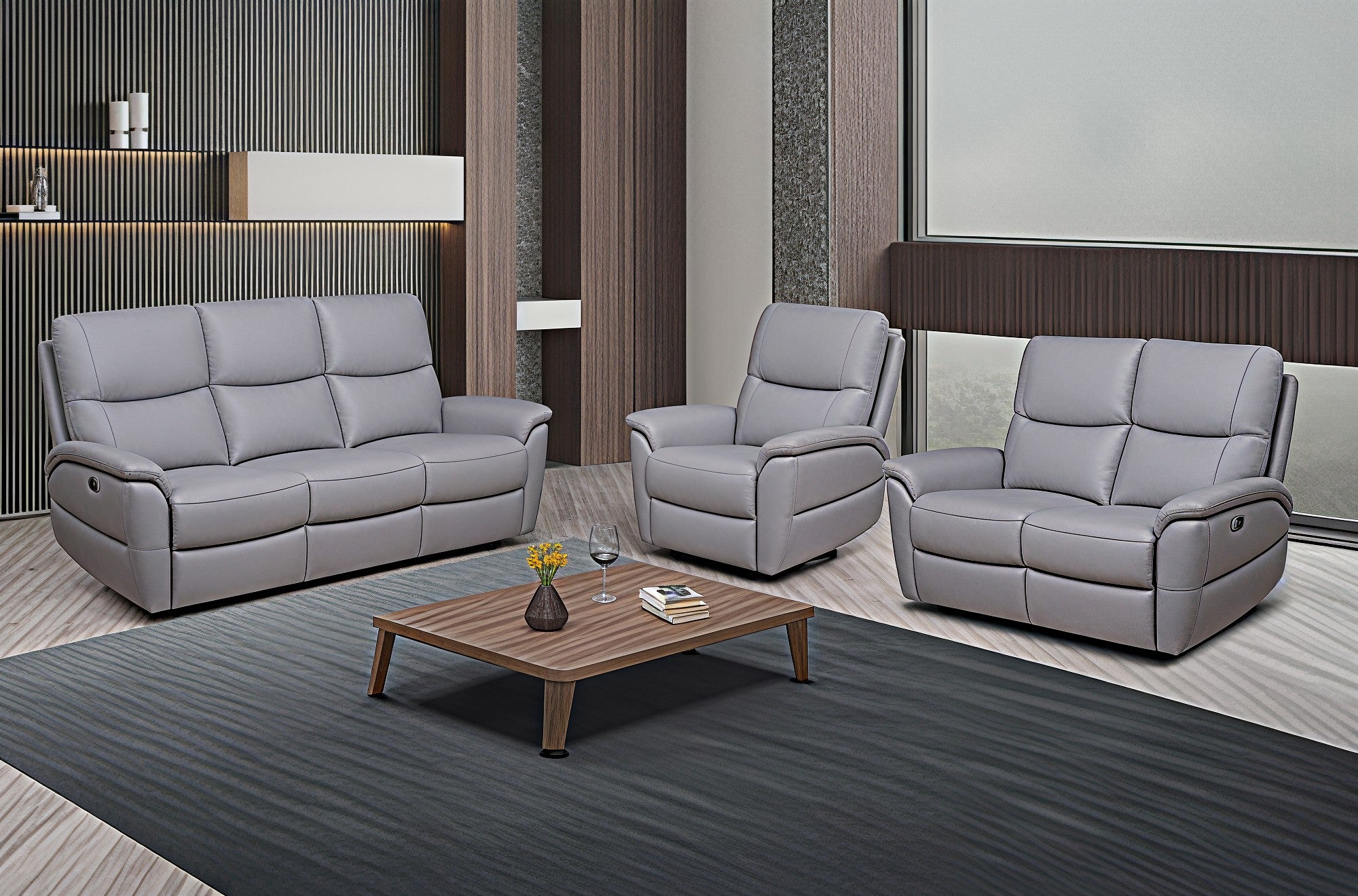 LUMIÈRE HAVEN™ – POWER RECLINING SOFA COLLECTION – T1121