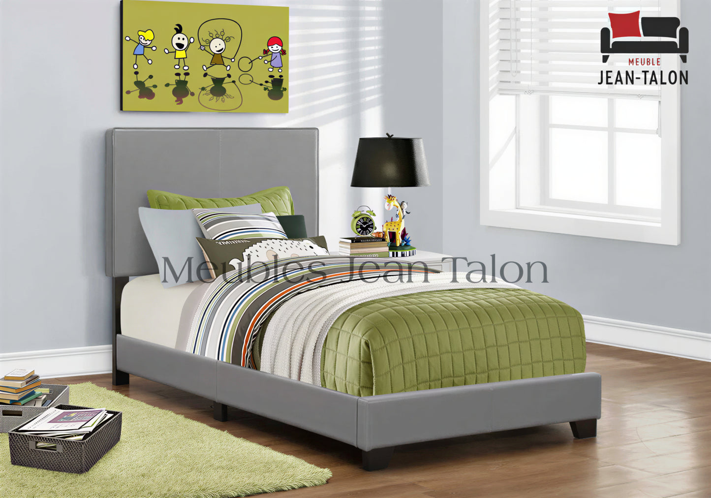 ASTON™ – UPHOLSTERED SINGLE BED – I-5910T