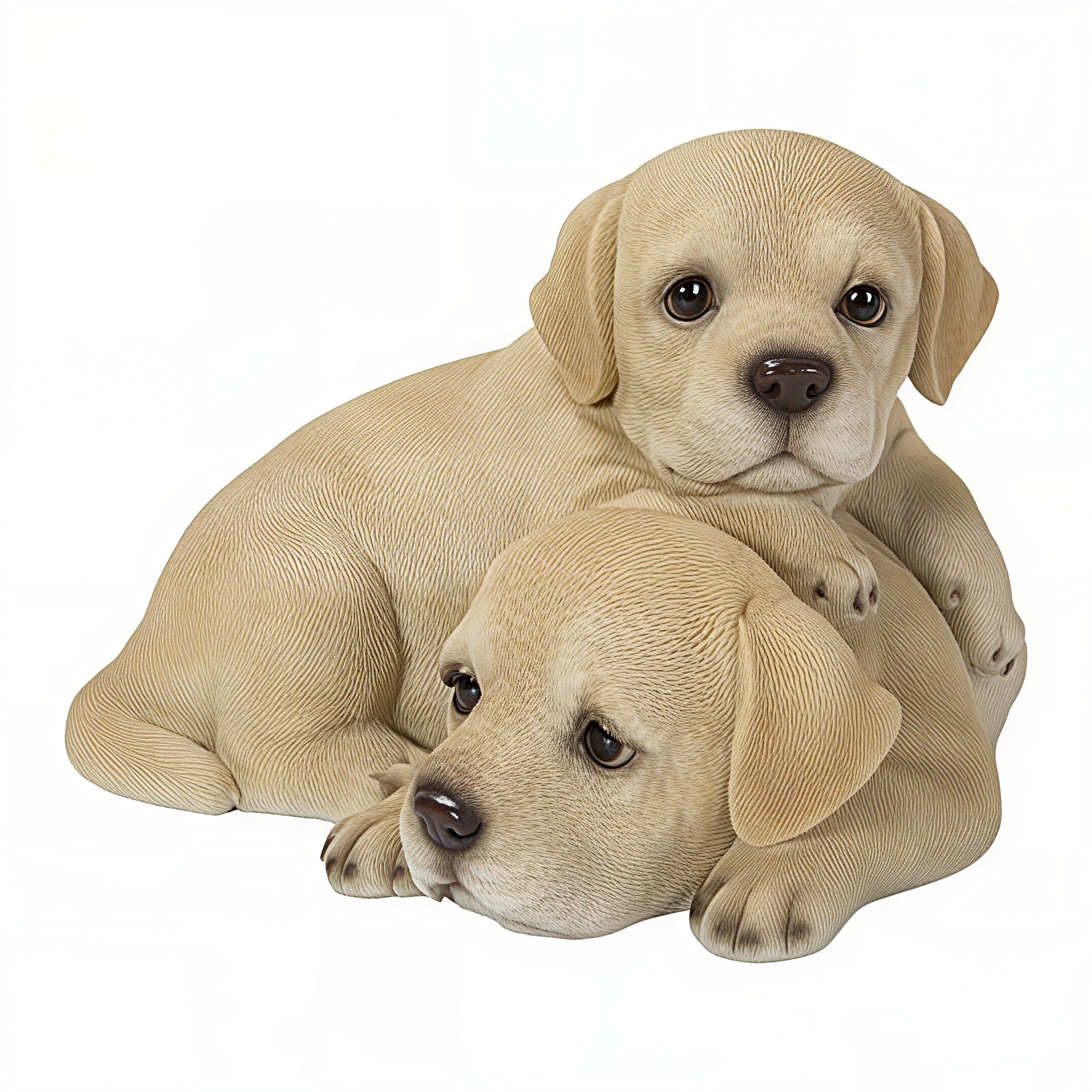 BABY LABRADORS™ – PLAYING YELLOW LABRADOR PUPPIES STATUE – 87637-B