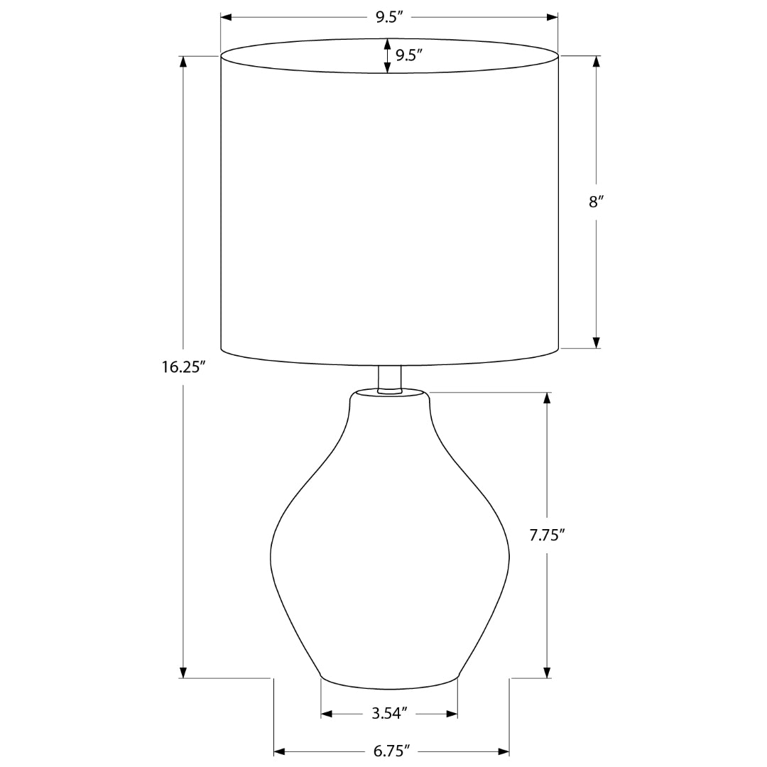 TERRAVA FORGE™ – CONTEMPORARY RESIN TABLE LAMP – I 9772