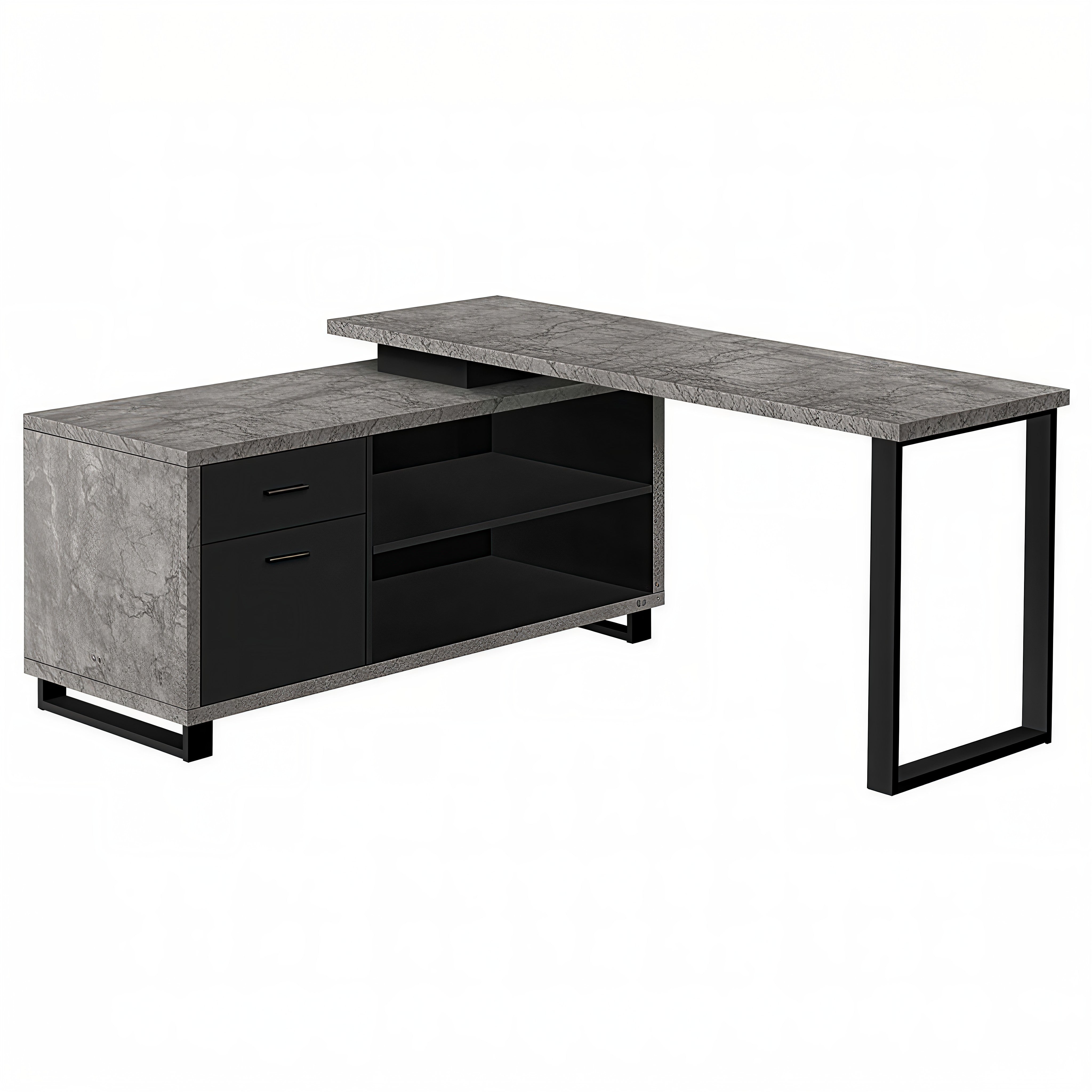 STRAVON EXEC™ – L-SHAPED EXECUTIVE DESK – I 7710