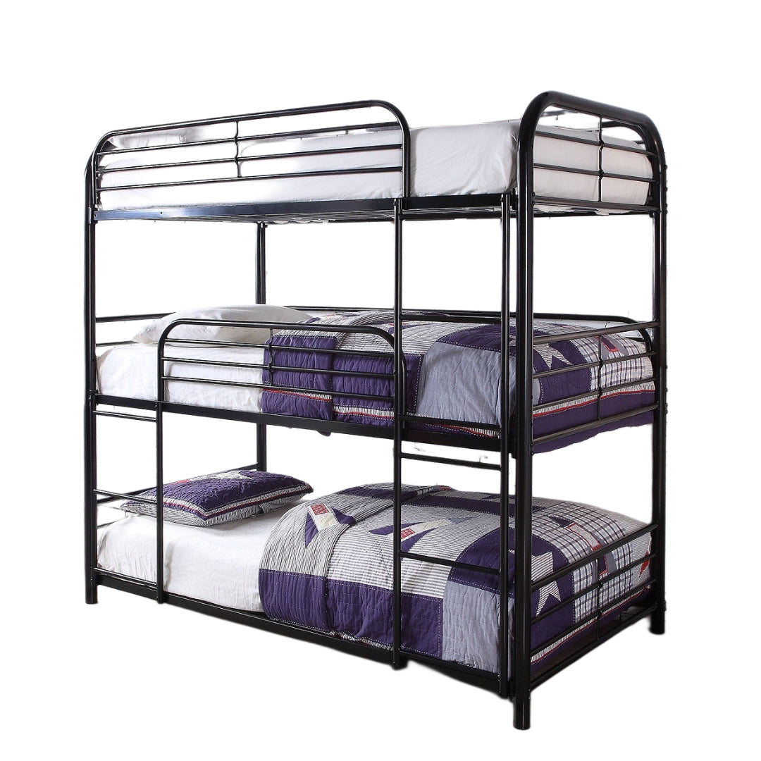 METRIX™ – TRIPLE SINGLE METAL BUNK BED – B-503