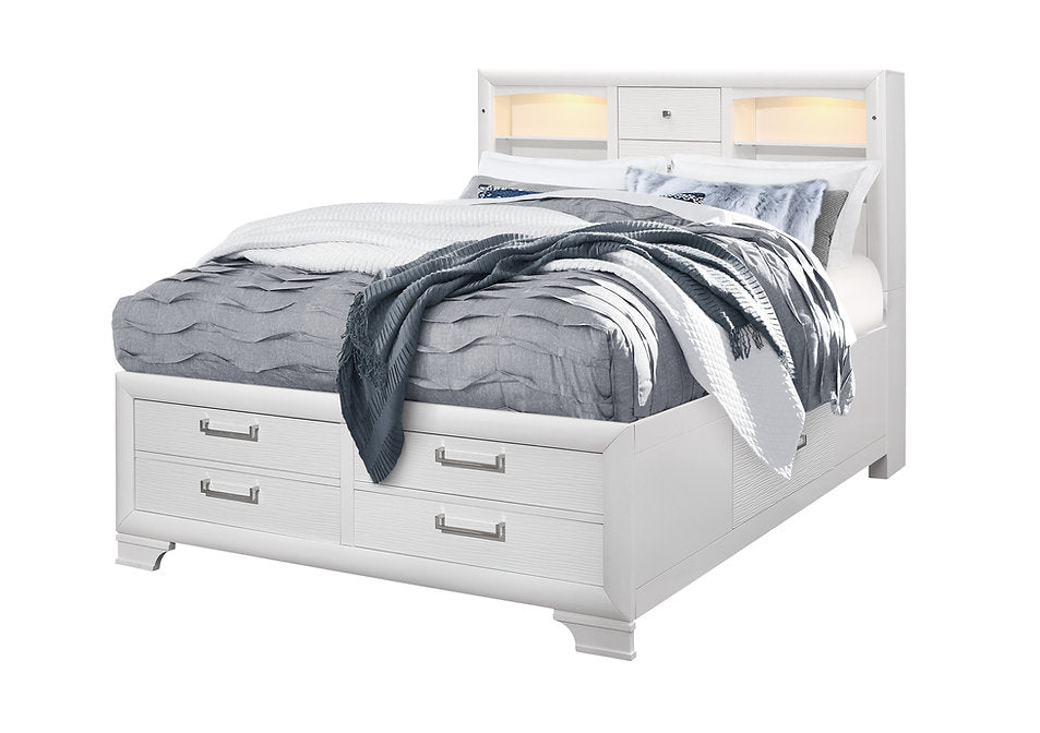 JORDYN-WHITE™ – 6-PIECE BEDROOM SET