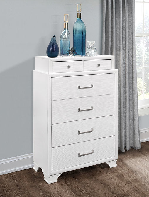 JORDYN-WHITE™ – 6-PIECE BEDROOM SET