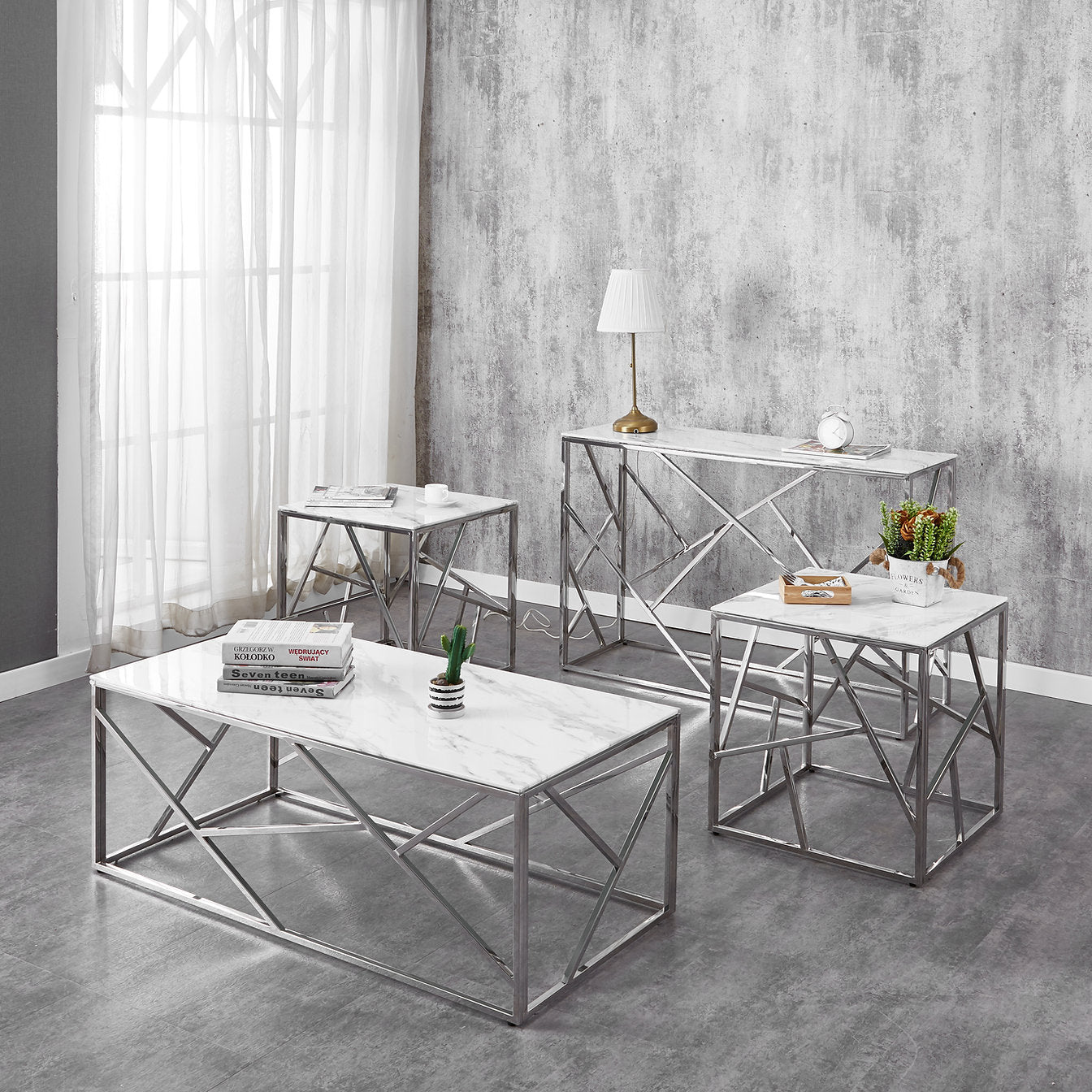 3-Piece Coffee Table Set – IF-2360