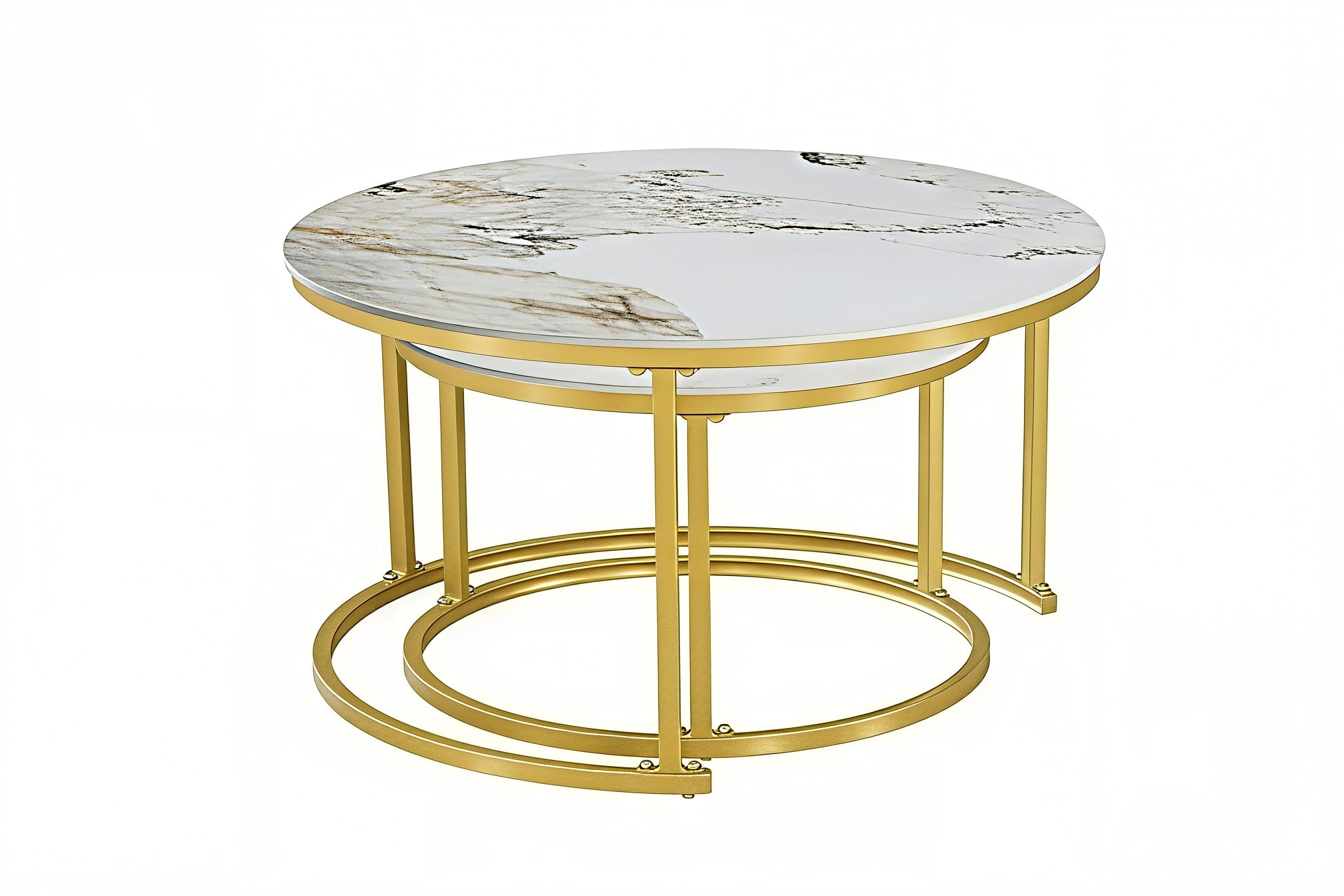 PANDORA GOLD™ – NESTING COFFEE TABLE SET – IF-2632