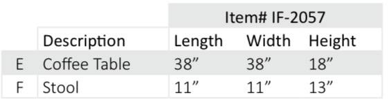 Coffee Table – IF-2057