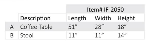 Coffee Table Set – IF-2050
