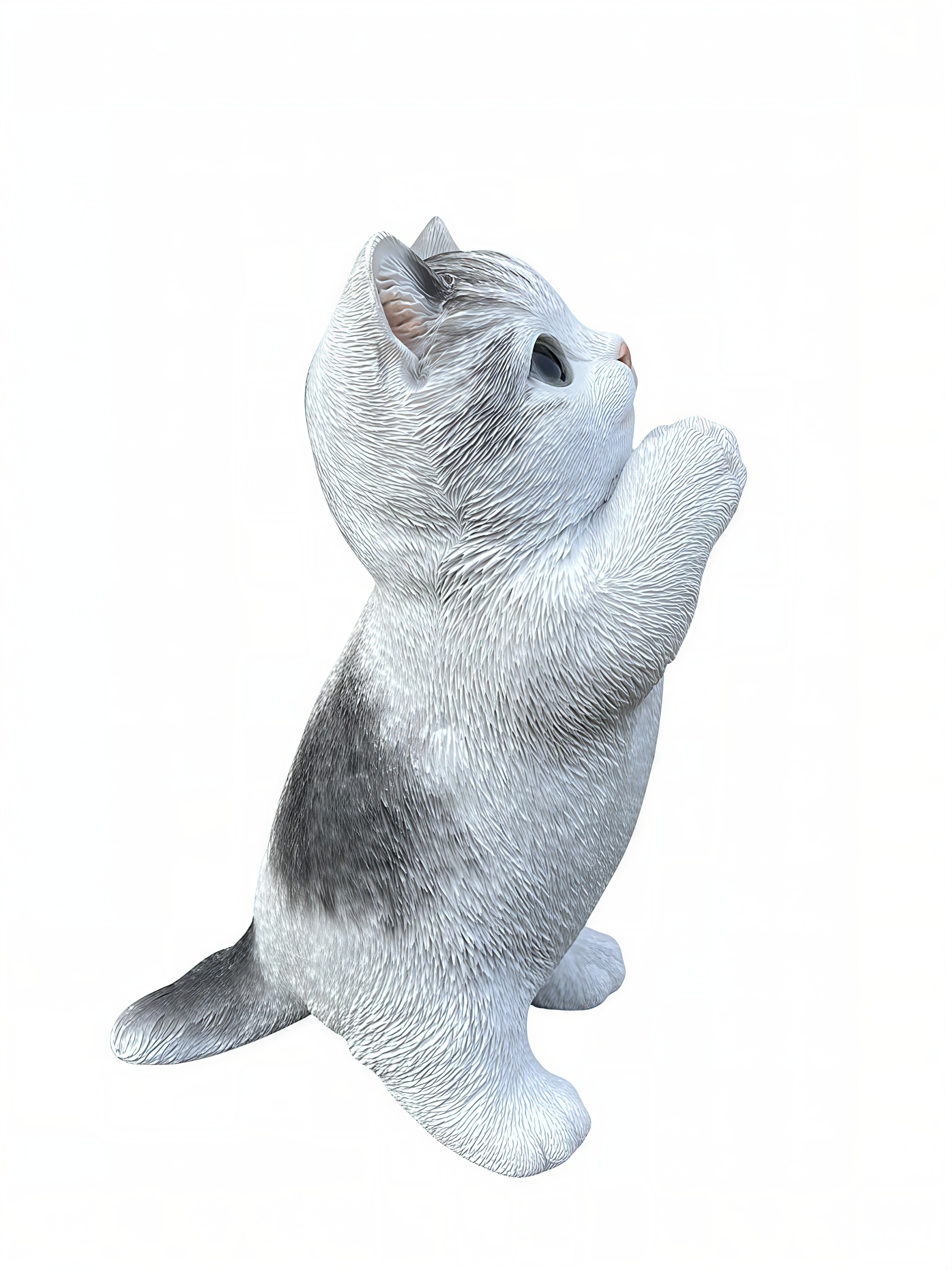 SOREAL™ – STANDING TABBY CAT SCULPTURE – 87699-02