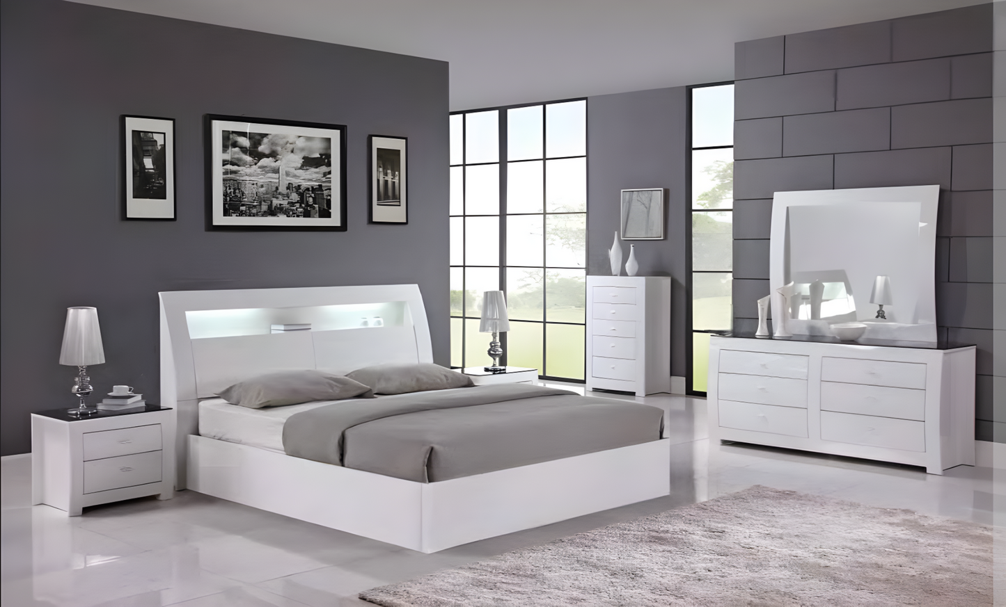 6-Piece Barcelona Bedroom Set