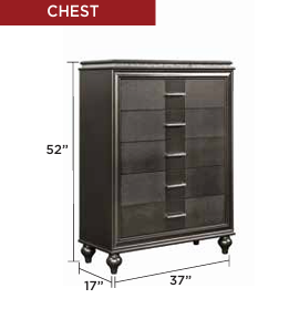 GINGER 1141™ – 6-PIECE BEDROOM SET