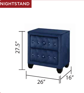 SOPHIA 1181™ – 6-PIECE BEDROOM SET