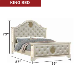 JASMINE 1291™ – 6-PIECE BEDROOM SET