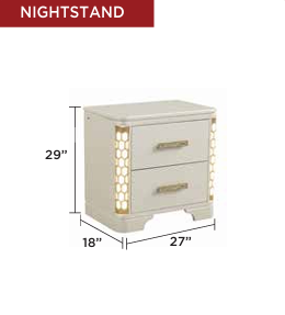 JASMINE 1291™ – 6-PIECE BEDROOM SET